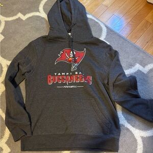 Tampa Bay Buccaneers Gray Hoodie